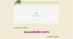 Desktop Screenshot of najlacnejsiechaty.sk