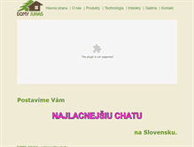 Tablet Screenshot of najlacnejsiechaty.sk